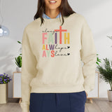 Always Faith, Hope, Love  Women's Fleece Crewneck Sweatshirt