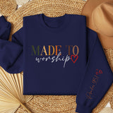 Made To Worship Women's Fleece Crewneck Sweatshirt