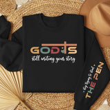 God Is Still Writing Your Story 02 Women's Fleece Crewneck Sweatshirt