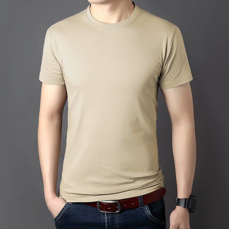 Plain Regular Fit Spiritual Elevation T-Shirt