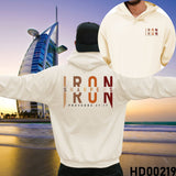 Iron Sharpens Iron Boho | Proverbs 27:17 Christian Bible Verse Hooded Sweatshirt