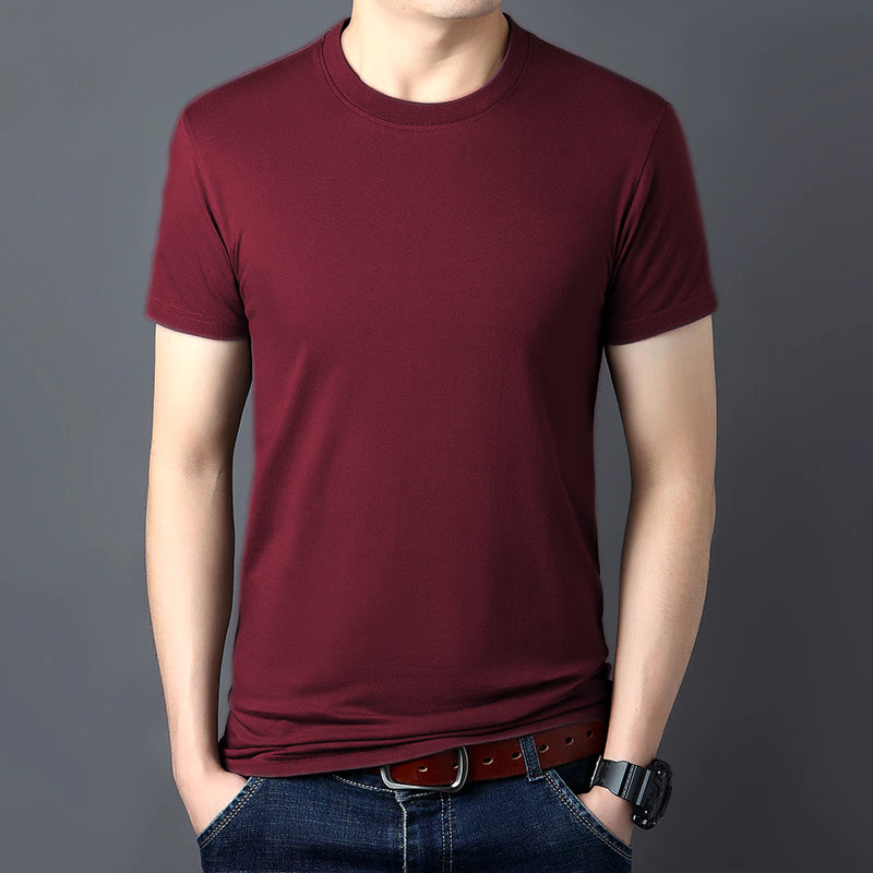 Plain Regular Fit Spiritual Elevation T-Shirt