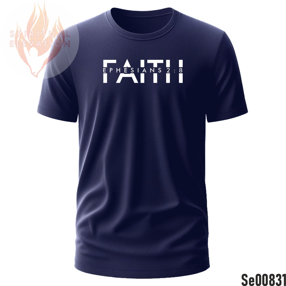Faith | Ephesians 2:8 | Black and White