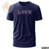 Love Never Fails - Purple  | Minimalist