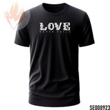 Love Never Fails  | Minimalist | Black and White