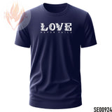 Love Never Fails  | Minimalist | Black and White