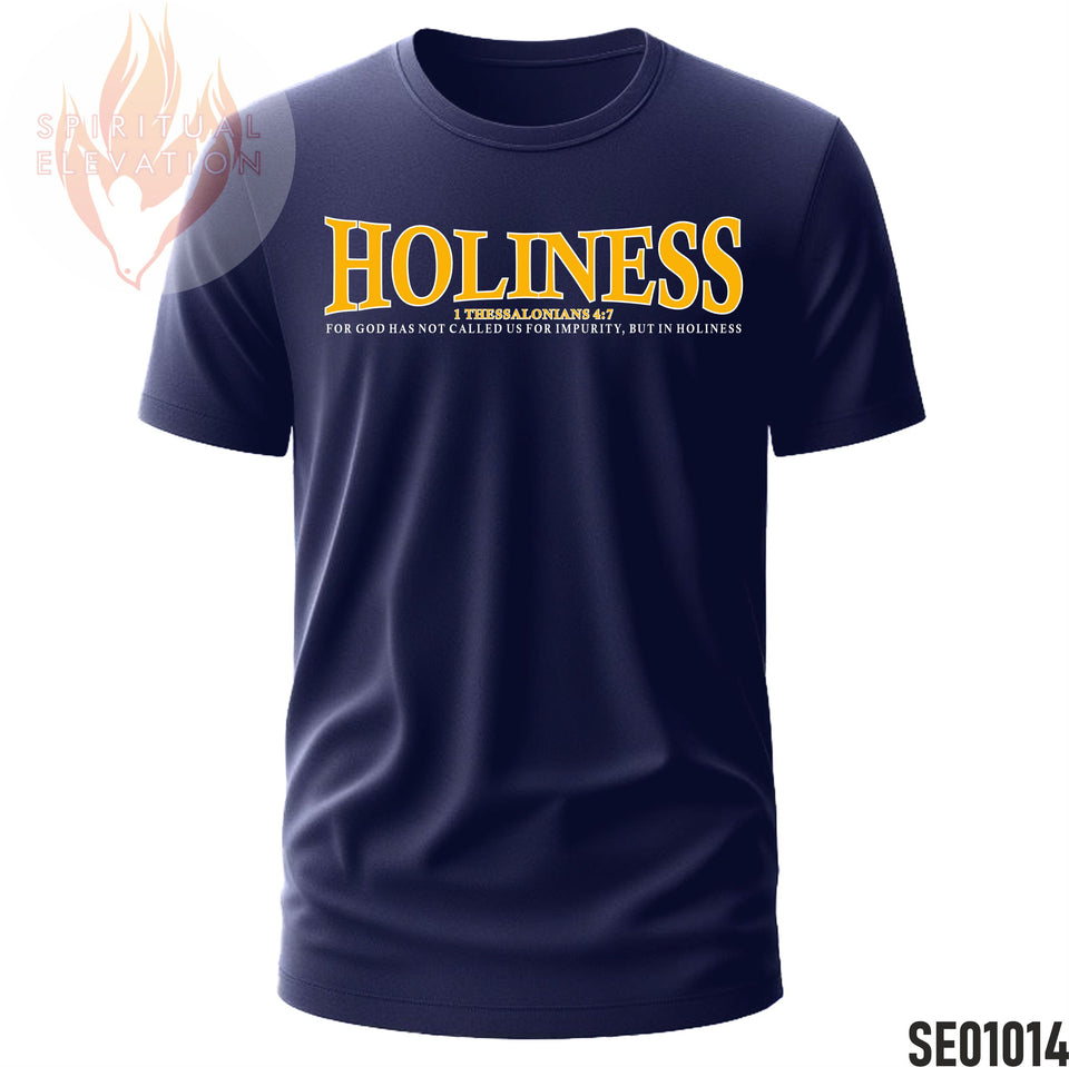 Holiness - Yellow | 1 Thessalonians 4:7 | Minimalist
