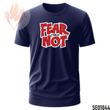 Fear Not - Red | Minimalist