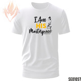 I Am His Masterpiece - Yellow | Minimalist