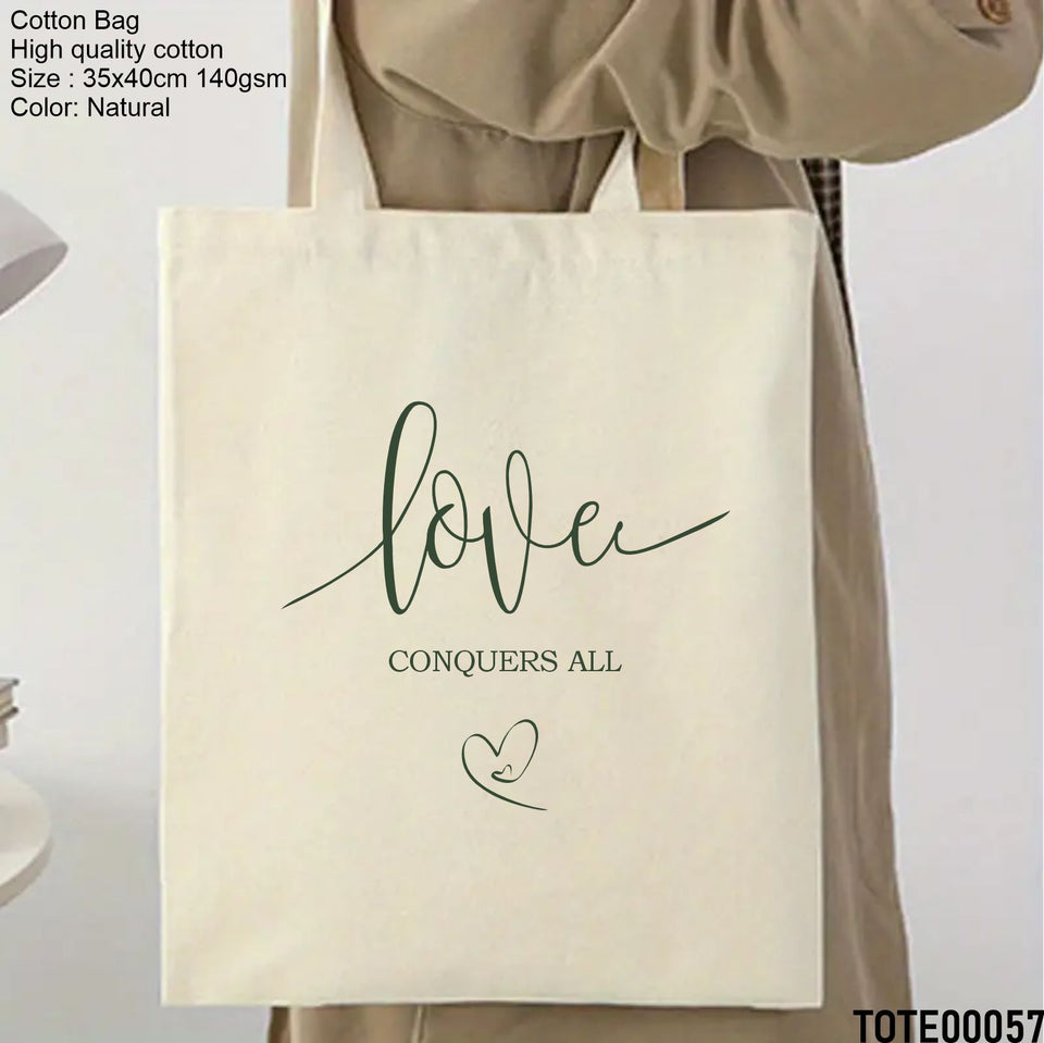 Design 41 - 60 Spiritual Elevation Tote Bag | Christian Gifts for Women | Faith Based Gifts | Christian Canvas Bags for Women