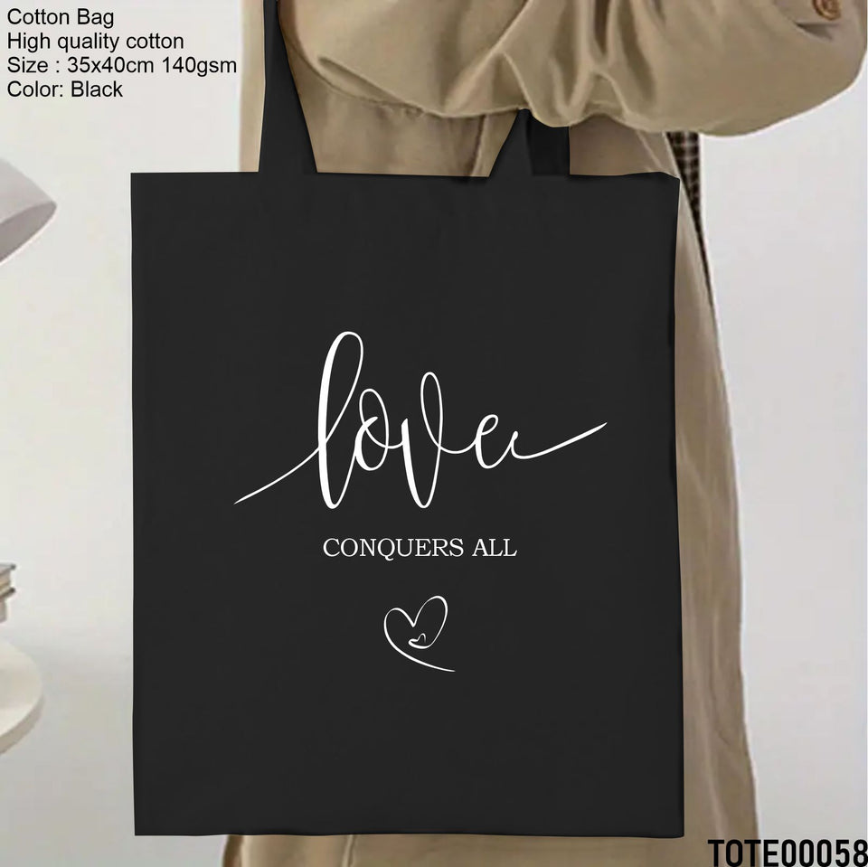 Design 41 - 60 Spiritual Elevation Tote Bag | Christian Gifts for Women | Faith Based Gifts | Christian Canvas Bags for Women