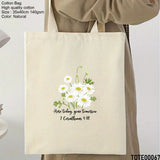 Design 61 - 80 Spiritual Elevation Tote Bag | Christian Gifts for Women | Faith Based Gifts | Christian Canvas Bags for Women