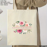 Design 61 - 80 Spiritual Elevation Tote Bag | Christian Gifts for Women | Faith Based Gifts | Christian Canvas Bags for Women