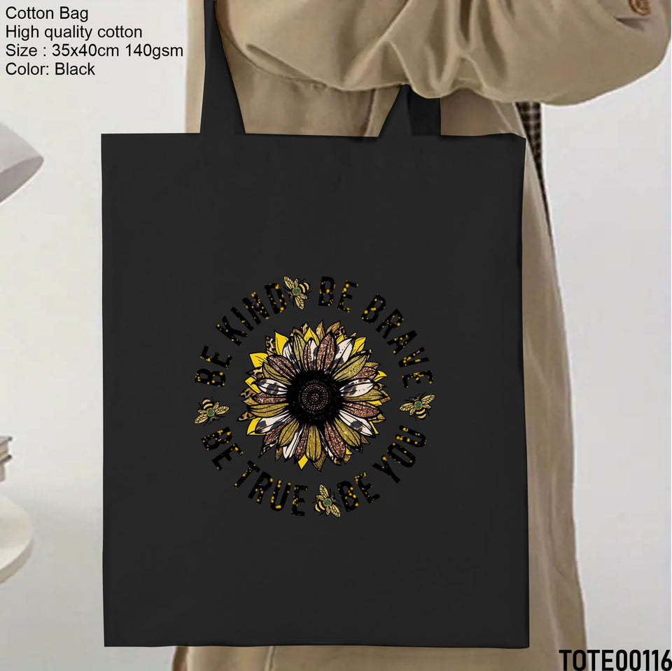 Design 101 - 120 Spiritual Elevation Tote Bag | Christian Gifts for Women | Faith Based Gifts | Christian Canvas Bags for Women
