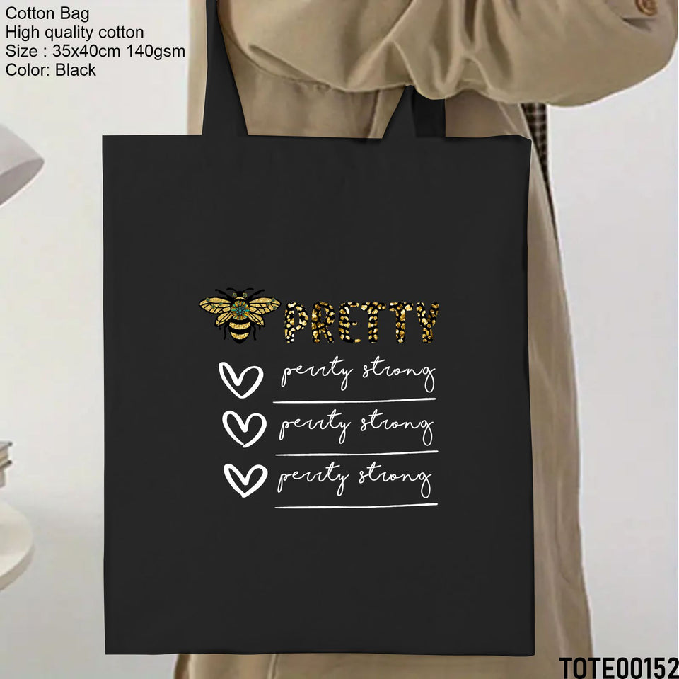 Design 141 - 160 Spiritual Elevation Tote Bag | Christian Gifts for Women | Faith Based Gifts | Christian Canvas Bags for Women