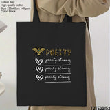 Design 141 - 160 Spiritual Elevation Tote Bag | Christian Gifts for Women | Faith Based Gifts | Christian Canvas Bags for Women