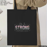 Design 221 - 240 Spiritual Elevation Tote Bag | Christian Gifts for Women | Faith Based Gifts | Christian Canvas Bags for Women