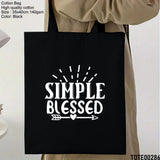 Design 281 - 300 Spiritual Elevation Tote Bag | Christian Gifts for Women | Faith Based Gifts | Christian Canvas Bags for Women