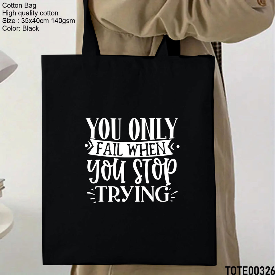 Design 321 - 340 Spiritual Elevation Tote Bag | Christian Gifts for Women | Faith Based Gifts | Christian Canvas Bags for Women