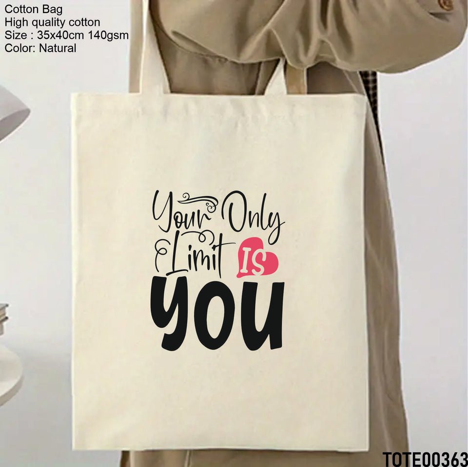 Design 361 - 380 Spiritual Elevation Tote Bag | Christian Gifts for Women | Faith Based Gifts | Christian Canvas Bags for Women