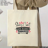 Design 361 - 380 Spiritual Elevation Tote Bag | Christian Gifts for Women | Faith Based Gifts | Christian Canvas Bags for Women