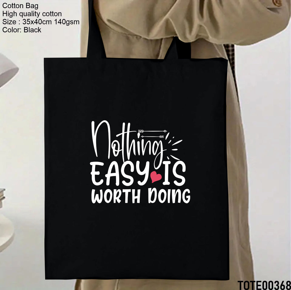 Design 361 - 380 Spiritual Elevation Tote Bag | Christian Gifts for Women | Faith Based Gifts | Christian Canvas Bags for Women