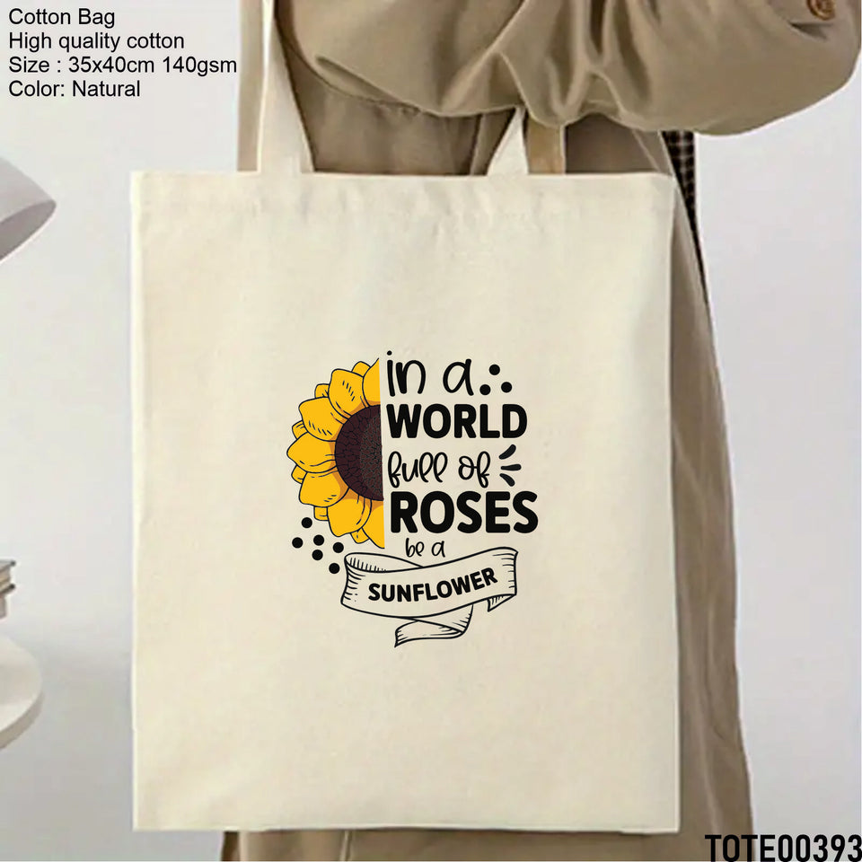 Design 381 - 400 Spiritual Elevation Tote Bag | Christian Gifts for Women | Faith Based Gifts | Christian Canvas Bags for Women