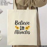 Design 381 - 400 Spiritual Elevation Tote Bag | Christian Gifts for Women | Faith Based Gifts | Christian Canvas Bags for Women