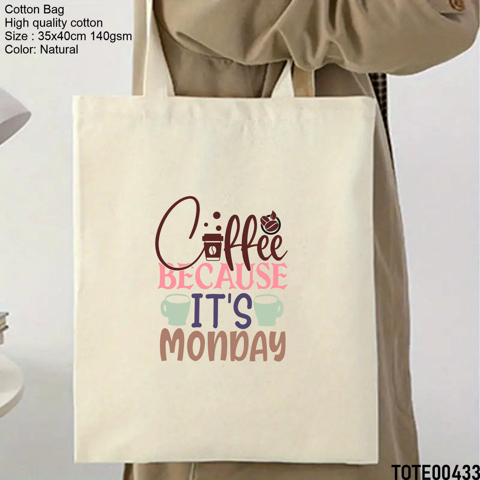 Design 421 - 440 Spiritual Elevation Tote Bag | Christian Gifts for Women | Faith Based Gifts | Christian Canvas Bags for Women