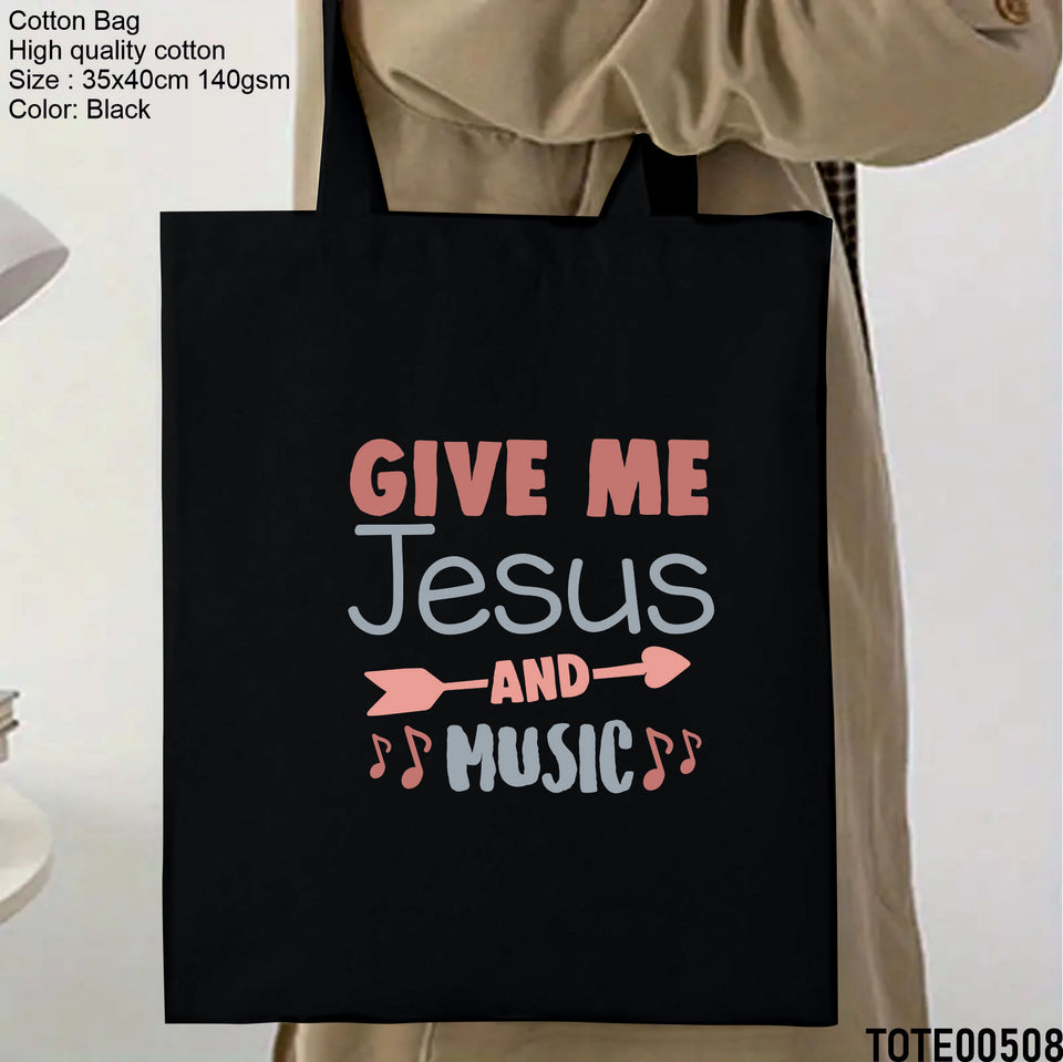 Design 461 - 480 Spiritual Elevation Tote Bag | Christian Gifts for Women | Faith Based Gifts | Christian Canvas Bags for Women